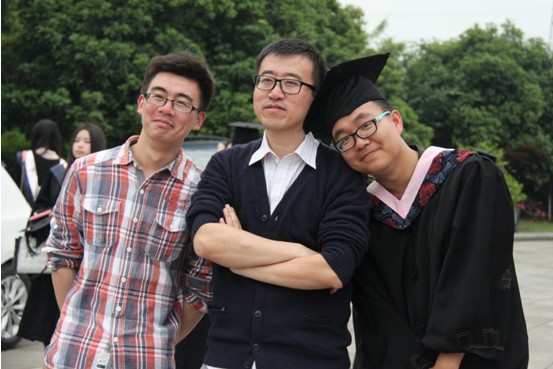 不说再见,不述离伤 计算学院2013届毕业生合照拍摄现场剪影 计算机